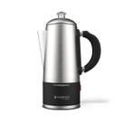 Cafeteira elétrica Gran Italiana 1,5 L 900W 220V em aço inox - Cadence
