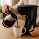 Cafeteira Elétrica Jarra Chaleira Panela Esquenta Aquecer Água Fervedor Bule Xícaras Panela