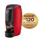 Cafeteira Espresso LOV Vermelha Automática Logo Cromado - TRES 3 Corações