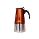 Cafeteira Espresso Moka Indução Inox 300 ml Any Morning