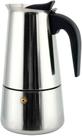 Cafeteira expresso italiana 9 xicaras aço inox