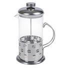 Cafeteira francesa luxo 600ml inox com prensa e bule sofisticado