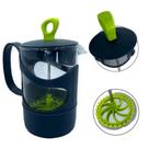 Cafeteira Francesa Prensa Vidro Borossilicato Inox 600ml