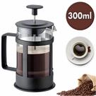 Cafeteira Francesa Vidro com Filtro Café Expresso Cremeira Leite Capuccino Infusor Chá Aromático