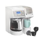 Cafeteira Hamilton Beach FlexBrew Trio 2-Way 12c Branca