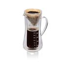 Cafeteira Hamilton Beach Pour Over Drip Garrafa de vidro de 500 ml