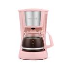 Cafeteira Holstein Housewares 5 xícaras de vidro rosa de 750 ml Cafeteira Holstein Housewares 5 xícaras de vidro rosa de 750 ml
