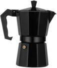 Cafeteira Italiana 6 Xícaras Café Chaleira Aluminio Preta Expresso BCS Cafeteira Italiana 6 Xícaras Café Chaleira Aluminio Preta Expresso BCS