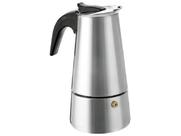 Cafeteira Italiana Aço Inox Cozinha Café Chá Chocolate Cappuccino Mocaccino 4 Xícaras 200ml