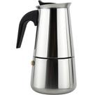 Cafeteira Italiana Expresso 300ml em Inox Para 6 Xícaras