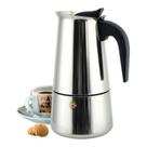 Cafeteira Italiana Expresso Wincy 6 Xícaras Prata 300 Ml Aço Inox