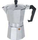 Cafeteira Italiana Inox 450ml 9 Xícaras Café Expresso Alumínio
