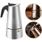 Cafeteira Italiana Inox Mimo Style 4 Xícaras 200ml Moka Expresso Café Encorpado Cafeteira Italiana Inox Mimo Style 4 Xícaras 200ml Moka Expresso Café Encorpado