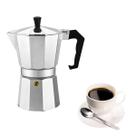 Cafeteira Italiana Moka Premium 6 Xícaras Expresso Original Alumínio Café Puro