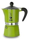 Cafeteira Italiana Rainbow 130ml Alumínio Verde Bialetti
