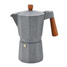 Cafeteira italiana Soft Touch cinza 400 ml - Vista Home Cafeteira italiana Soft Touch cinza 400 ml - Vista Home