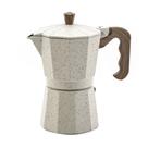 Cafeteira Italiana Vanilla 6 Cafés Em Aluminio 300ml Marmol Cafeteira Italiana Vanilla 6 Cafés Em Aluminio 300ml Marmol