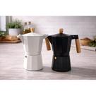 Cafeteira Italiana Xícaras Bule Café Expresso Moka Preparo Panela Esquenta Aquecer Cafeteira Italiana Xícaras Bule Café Expresso Moka Preparo Panela Esquenta Aquecer