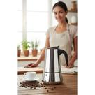 Cafeteira Moka 9 Xícaras Aço Inox Manual Fogão Café Expresso Cafeteira Moka 9 Xícaras Aço Inox Manual Fogão Café Expresso