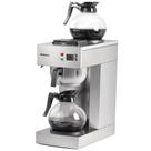 Cafeteira NUPANT 12 xícaras de 1,8 L com 2 garrafas de vidro de aço inoxidável Cafeteira NUPANT 12 xícaras de 1,8 L com 2 garrafas de vidro de aço inoxidável