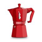 Cafeteira Para 6 Xícaras Vermelha Moka Express Exclusive Bialetti