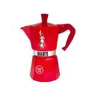 Cafeteira Para 6 Xícaras Vermelha Moka Express Omino Bialetti