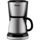 Cafeteira philco aço escovado 1.5l 800w inox preta Cafeteira philco aço escovado 1.5l 800w inox preta