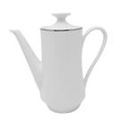 Cafeteira Porcelana Schmidt - Dec. Filetado Prata Itamaraty 0012 Cafeteira Porcelana Schmidt - Dec. Filetado Prata Itamaraty 0012