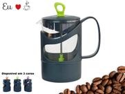 Cafeteira Prensa Francesa Cremeira 600 Ml Café Chá Em Vidro - Casita