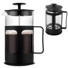 Cafeteira Prensa Francesa De Aço Inoxidável e Vidro 650 ML