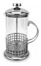 Cafeteira Prensa Francesa De Vidro Inox Para Café Chá 800ml