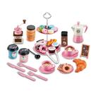 Cafeteira Pretend Tea Party Set 38 unidades para meninas