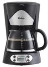 Cafeteira Programavel Philco Faz 14 Xicaras Preta Inox 220V