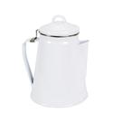 Cafeteira Stansport Enamel Percolator 1,9 L 8 xícaras - branca