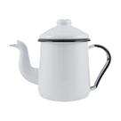 Cafeteira Tradicional Esmaltada Ewel Linha Ágata 1.1L Branco