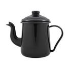 Cafeteira Tradicional Esmaltada Ewel Linha Ágata 1.1L Preto