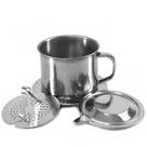 Cafeteira Vietnamita Inox Capacidade 1 a 3 Xícaras