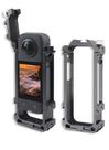 Cage de câmera Diyeeni Aluminium para Insta360 X3 com parafuso 1/4