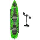 Caiaque Mero Com 1 Pedal Caiaker - Verde Camuflado
