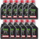 Caixa 12 Litros Óleo Lubrificante de Motor Motul 5100 4t 10w30 Semi Sintético - Honda Cb Cbr 1000, Hornet, Cb500, Cb650