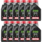Caixa 12 Litros Óleo Lubrificante de Motor Motul 5100 4t 10w40 Semi Sintético - Tiger 800 Mt-03 Mt-07 Mt-09 Xj6 Er6n