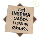 Caixa 12x12x5 Decorada Para Presentear Professores Lembrancinha Datas Especiais