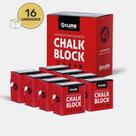 Caixa 16 Unidades Magnésio Bloco Carbonato De Magnésio Chalk Block 56g