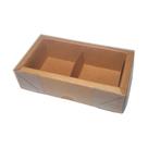 Caixa 2 divisórias Kraft - 6,2x12,8x4cm - 5 un - Assk Rizzo Caixa 2 divisórias Kraft - 6,2x12,8x4cm - 5 un - Assk Rizzo