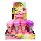 Caixa 24 Unid. Brilho Labial Ice Cream Sorvetinho Maria Pink