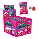 Caixa 40und Chicle Dip Loko Monster Morango ou Framboesa Display 272g