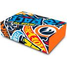 Caixa 6 Doces Retangular - Hot Wheels - 1 unidade - Festcolor - Rizzo
