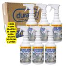 Caixa 6 limpa box de banheiro duratto 500ml com gatilho aplicador