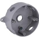 Caixa à prova de intempéries TayMac RB550S redonda 5 x 1/2 pol. cinza
