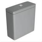 Caixa Acoplada Duo Deca Axis Polo Unic Cinza Fosco - CD21F86
